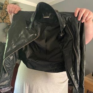 Leather jacket